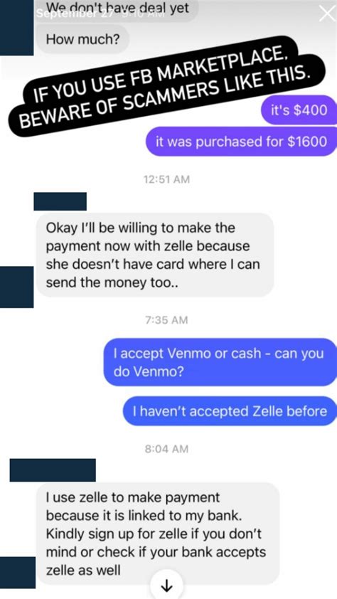 facebook marketplace scams